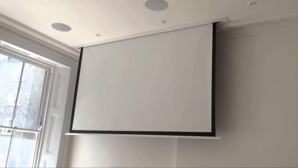 The Ultimate Guide to Ceiling Projector Screens: 5 Joyful Types - All ...
