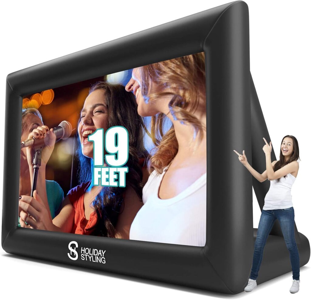 inflatable projector screen outdoor