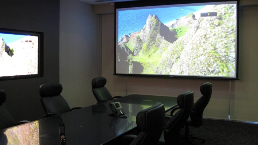 wireless conference room projector